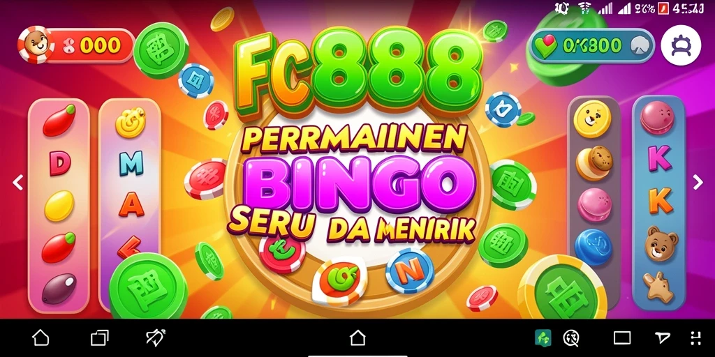 Gameplay FC888 yang seru dalam aksi Bingo.