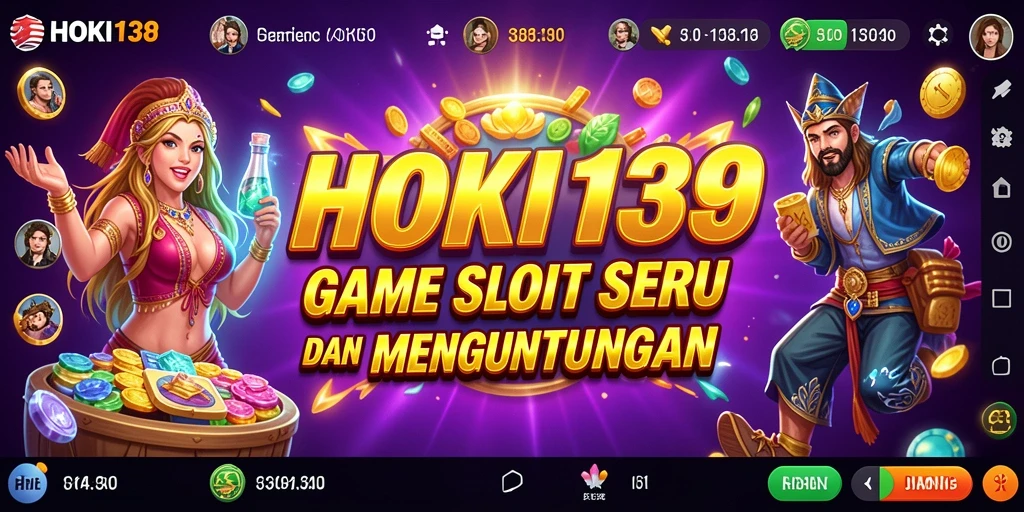 Screenshot HOKI138 menampilkan mesin Slot dengan desain menarik dan fitur bonus.
