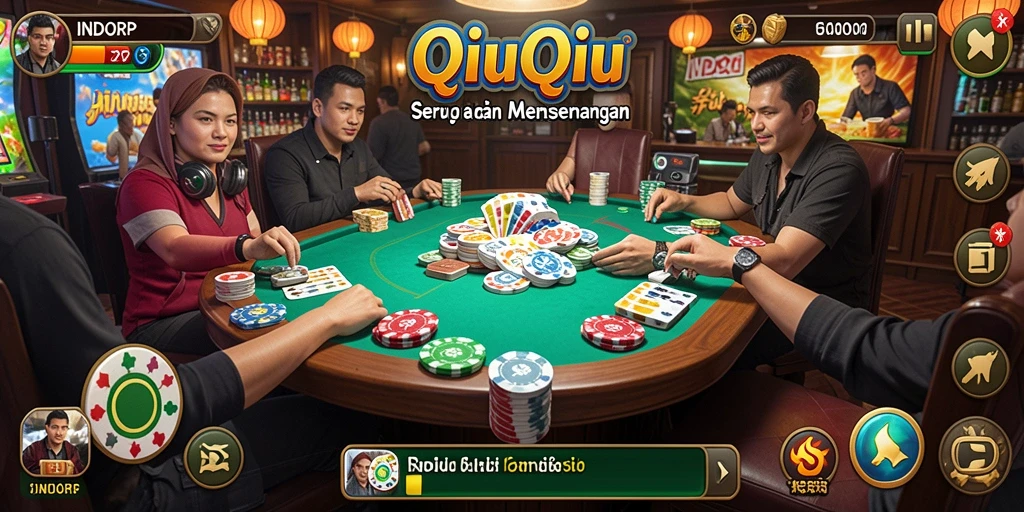 Screenshot gameplay seru QiuQiu INDORP.