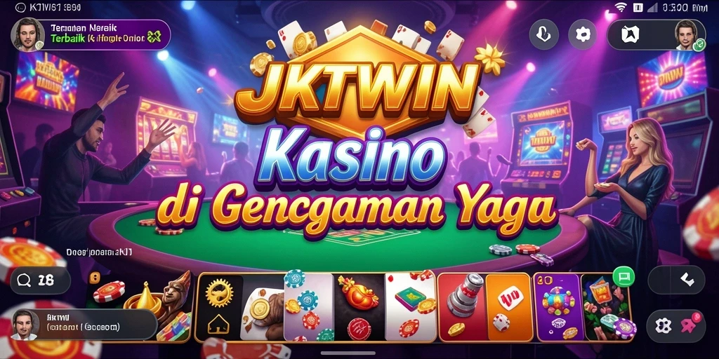 Tampilan gameplay Kasino yang menyenangkan di JKTWIN.