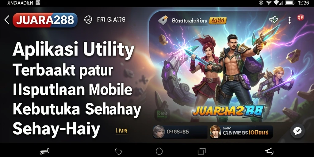 Tampilan antarmuka JUARA288 yang user-friendly dan menarik.